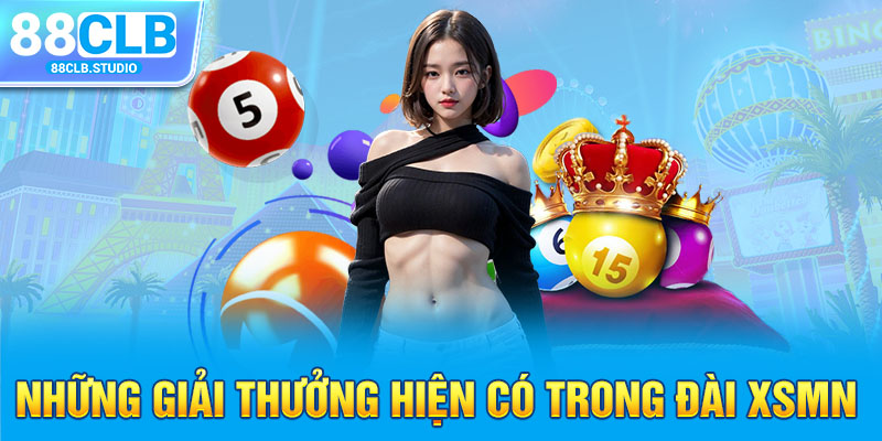 Những giải thưởng hiện có trong đài XSMN
